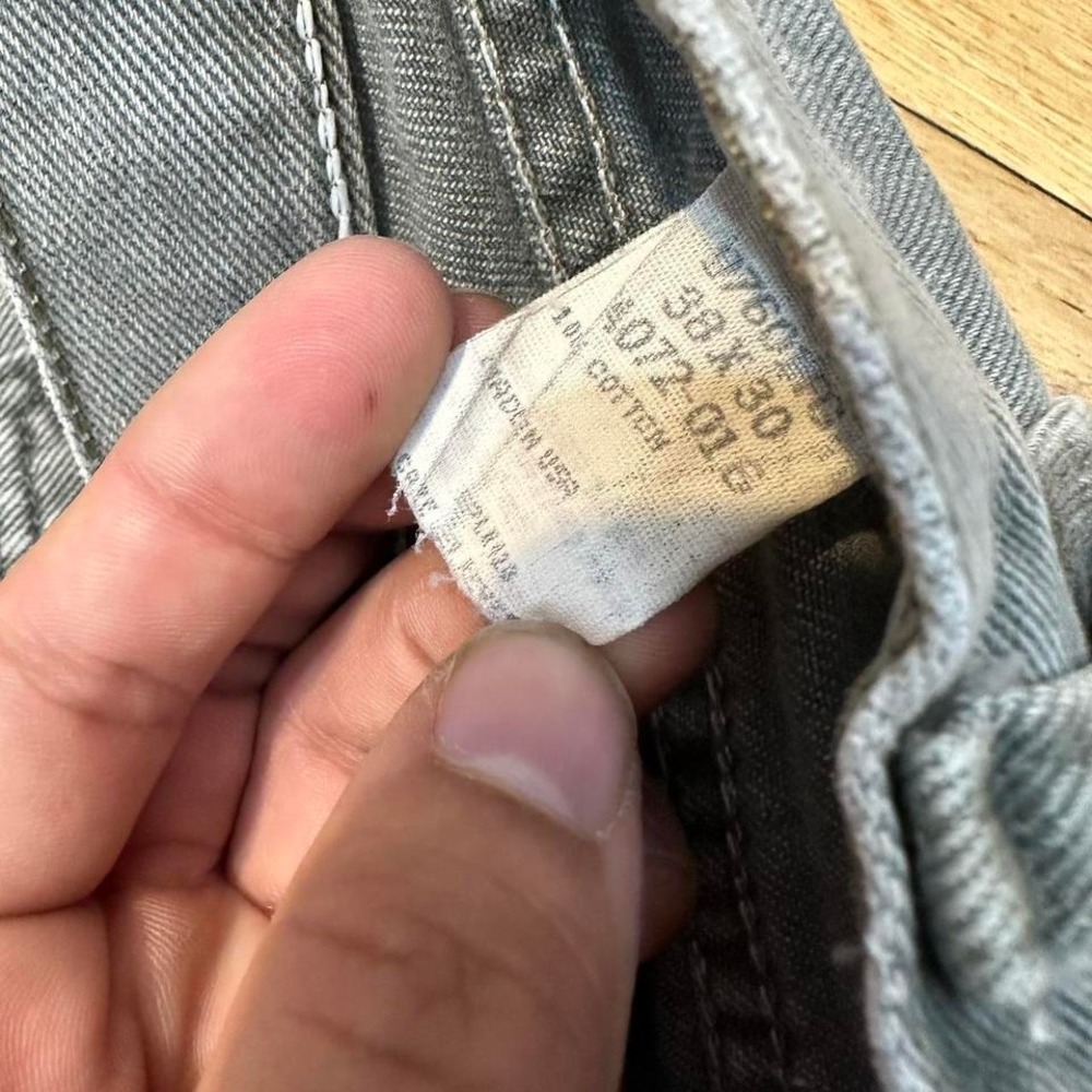 Vintage 90s Wrangler Grey‎ Faded Jeans - Picture 5 of 5